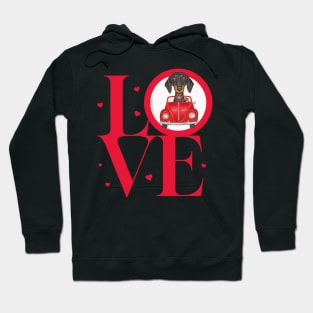 Dachshund Love Hoodie